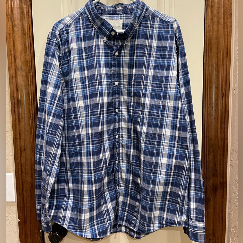Men’s XXL American Eagle button down shirt